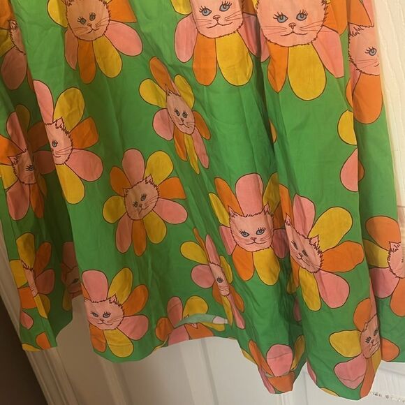 🌼 NWT Modcloth x Marisol Muro ProperlyPreened A-Line Skirt Size 10 - Picture 3 of 12